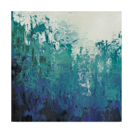 Trademark Fine Art Grace Popp 'Sea Caverns I' Canvas Art, 14x14 WAG04651-C1414GG